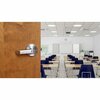 Trans Atlantic Co. Heavy Duty Grade 1 Commercial Cylindrical Classroom Function Door Lever in Satin Stainless Steel DL-LHV70-US26D